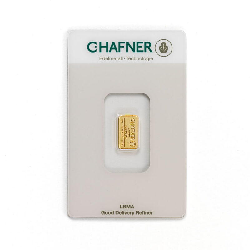 1g C.Hafner 999.9 kuldplaat