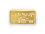 1g C.Hafner 999.9 kuldplaat