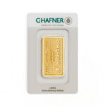 1oz C.Hafner 999.9 kuldplaat