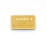 2g C.Hafner 999.9 kuldplaat