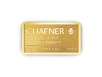 50g C.Hafner 999.9 kuldplaat