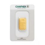 250g C.Hafner 999.9 kuldplaat (valand)