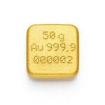 50g C.Hafner 999.9 kuldplaat