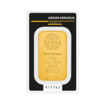 Argor-Heraeus 100g kuldplaat kinebar