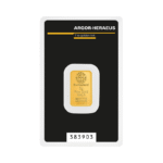 Argor-Heraeus 5g kuldplaat kinebar